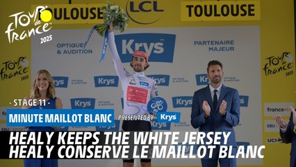 Krys White Jersey Minute - Stage 11 - Tour de France 2025