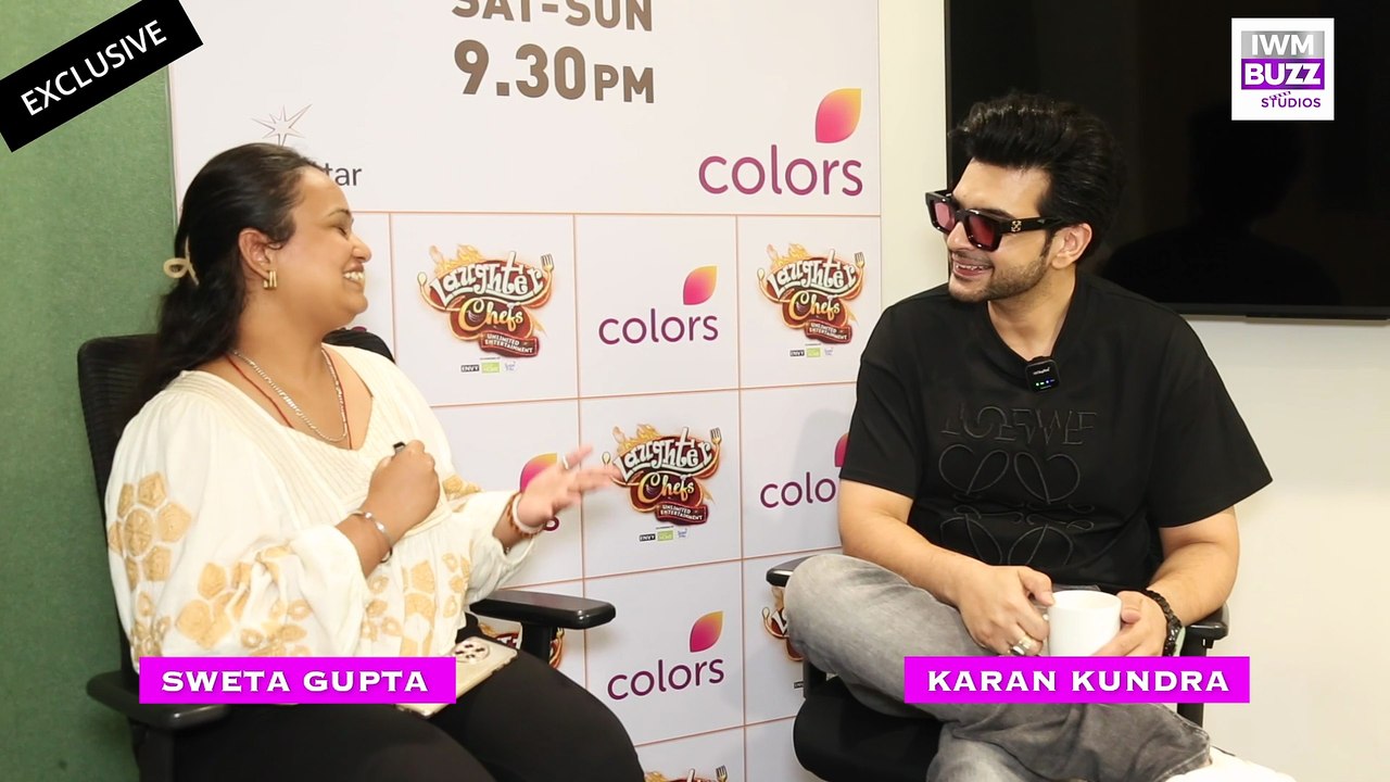 Exclusive: Karan Kundrra Reacts on photo with Laughter Chefs trophy, has Karan-Elvish won the show?