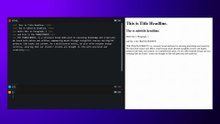 HTML হেডিংস H1, H2, H3, H4, H5, H6, ট্যাগস শিখুন-বাংলা সংস্করণ #05 | #theTRANSCENDENT #tTʇ