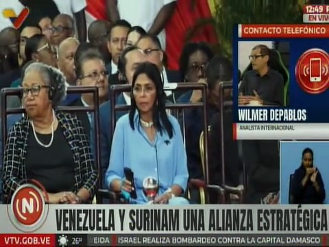 Lazos de hermandad: Venezuela y Surinam fortalecen relación estratégica