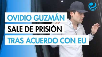 Ovidio Guzmán sale de prisión a una ubicación secreta tras acuerdo de culpabilidad con EU