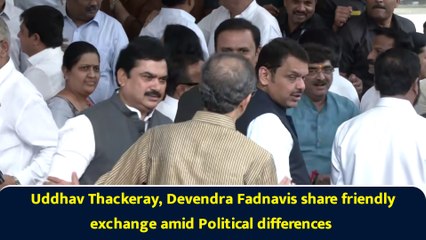 Uddhav Thackeray, Devendra Fadnavis share friendly exchange amid Political differences