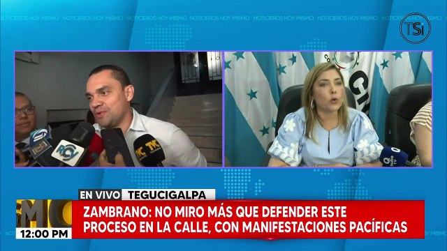 Tomás Zambrano pide sesionar en el CN en torno a la disposición del cargo de Ana Paola Hall