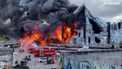 Tragedia a las puertas del paraíso electrónico: un incendio arrasa el escenario principal de Tomorrowland