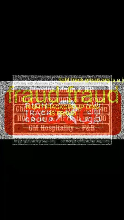 RightTrackGroup.org is a Job Fraud in Pakistan orchestrated by Daily Jang Newspaper and IMMC Corporate. Right Track Group is a fraud.