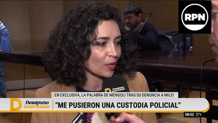 Julia Mengolini: "Nadie debería sufrir una tortura semejante"