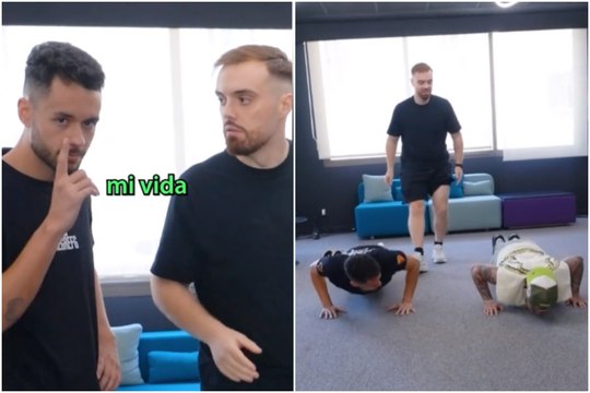 Ibai Llanos enfrenta a TheGrefg y WestCOL en un reto de flexiones