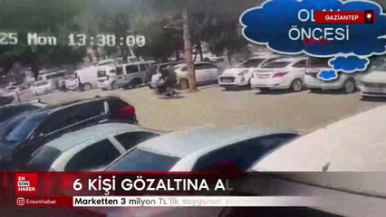 Gaziantep’te marketten 3 milyon TL'lik soygunun şüphelileri yakalandı