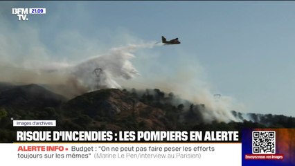 Feux de forêt: le sud-est de la France en alerte maximale