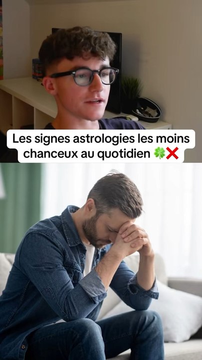 Les signes astrologiquesles moins chanceux 🍀 #quiz #astrologique #quizz