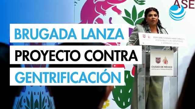 Clara Brugada lanza Bando 1 contra la gentrificación y promete rentas justas en la CDMX
