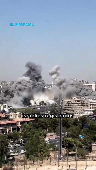Damasco despertó bajo fuego: Ofensiva israelí en Siria