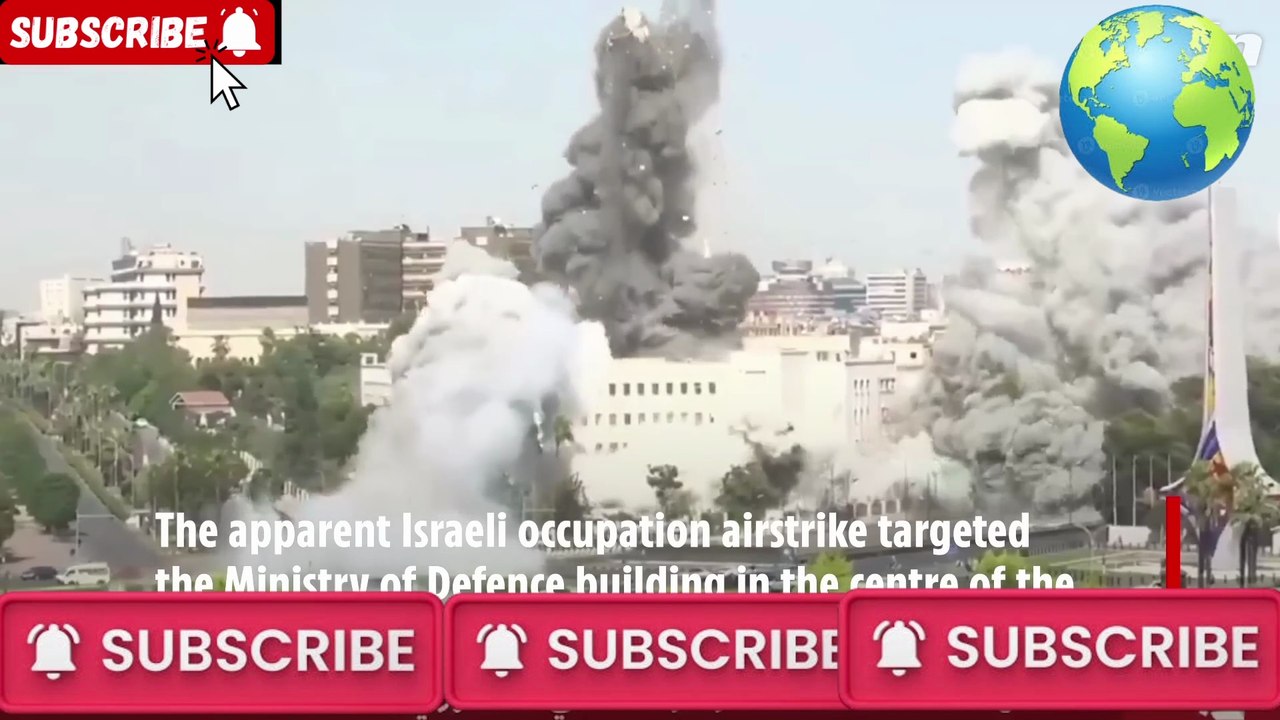 ISRAEL BOMBS SYRIAN CAPITAL : Despite US Pressure to " Stand Down"