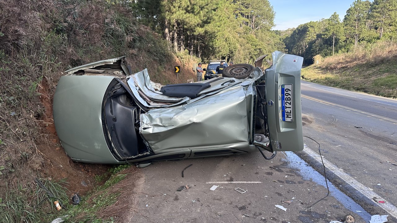 🚨 GRAVE ACIDENTE NA BR-282 🚨