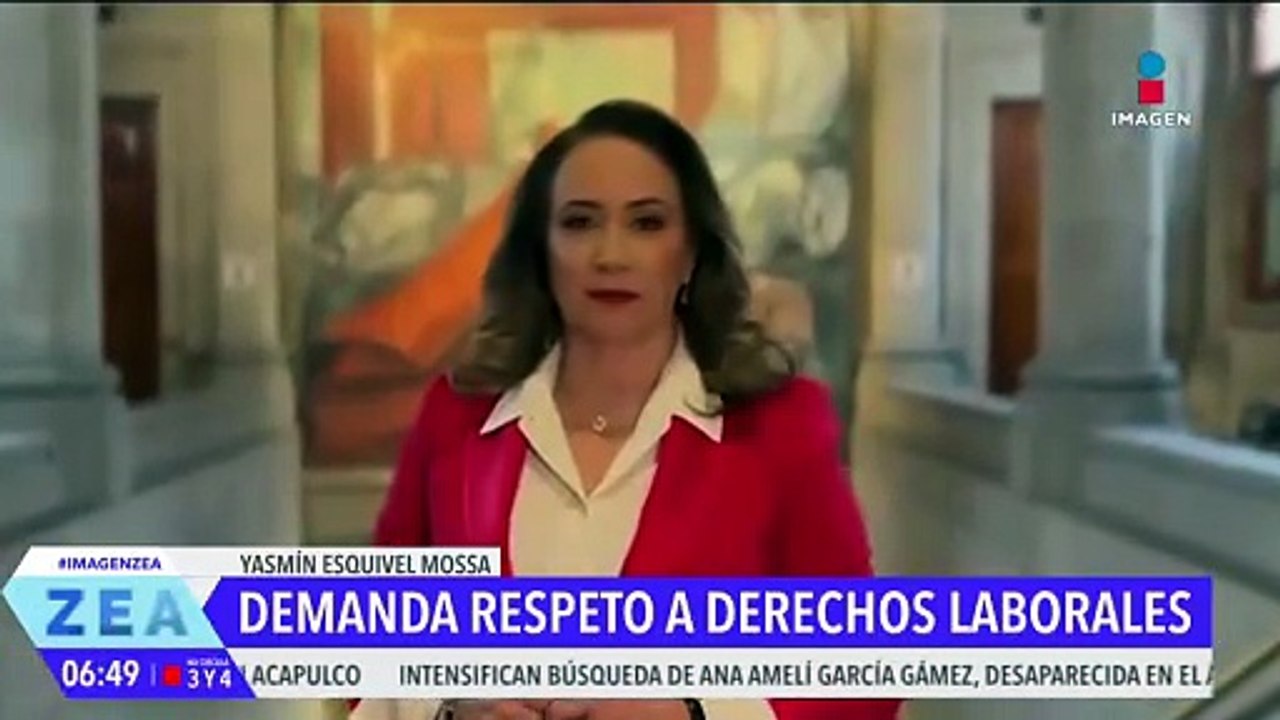 Yasmín Esquivel demanda respeto a derechos laborales de trabajadores del PJF