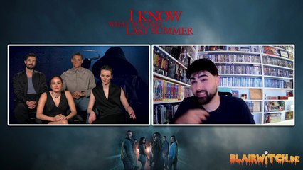 Exclusive Interview with the Cast of I Know What You Did Last Summer (2025) 🎬