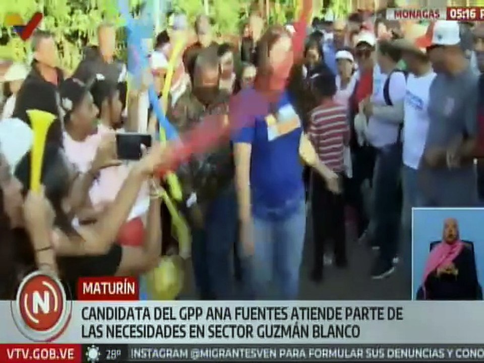 Monagas | Candidata del GPP Ana Fuentes realizó recorrido casa por casa en el sector Guzmán Blanco