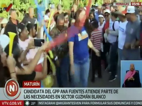 Monagas | Candidata del GPP Ana Fuentes realizó recorrido casa por casa en el sector Guzmán Blanco