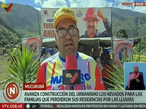 Mérida | Urbanismo Los Nevados albergará a familias afectadas por lluvias