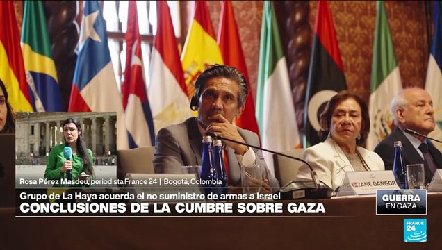 Informe desde Bogotá: Grupo de La Haya acuerda no suministrar armas a Israel