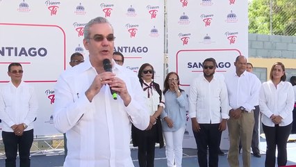 Presidente Luis Abinader supervisa avances del Monorriel de Santiago 2