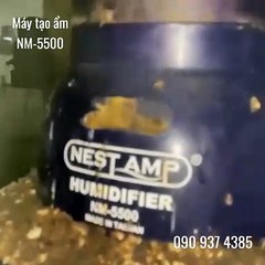 MÁY PHUN SƯƠNG GÀ M-5500 TẠO ẨM CHUYÊN DỤNG HIỆU QUẢ CHO NHÀ YẾN