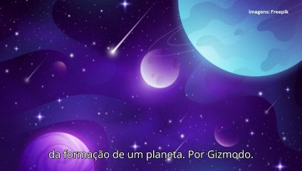 Astrônomos capturam os primeiros momentos da formação de um planeta