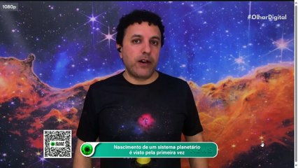 Nascimento de um sistema planetário é visto pela primeira vez