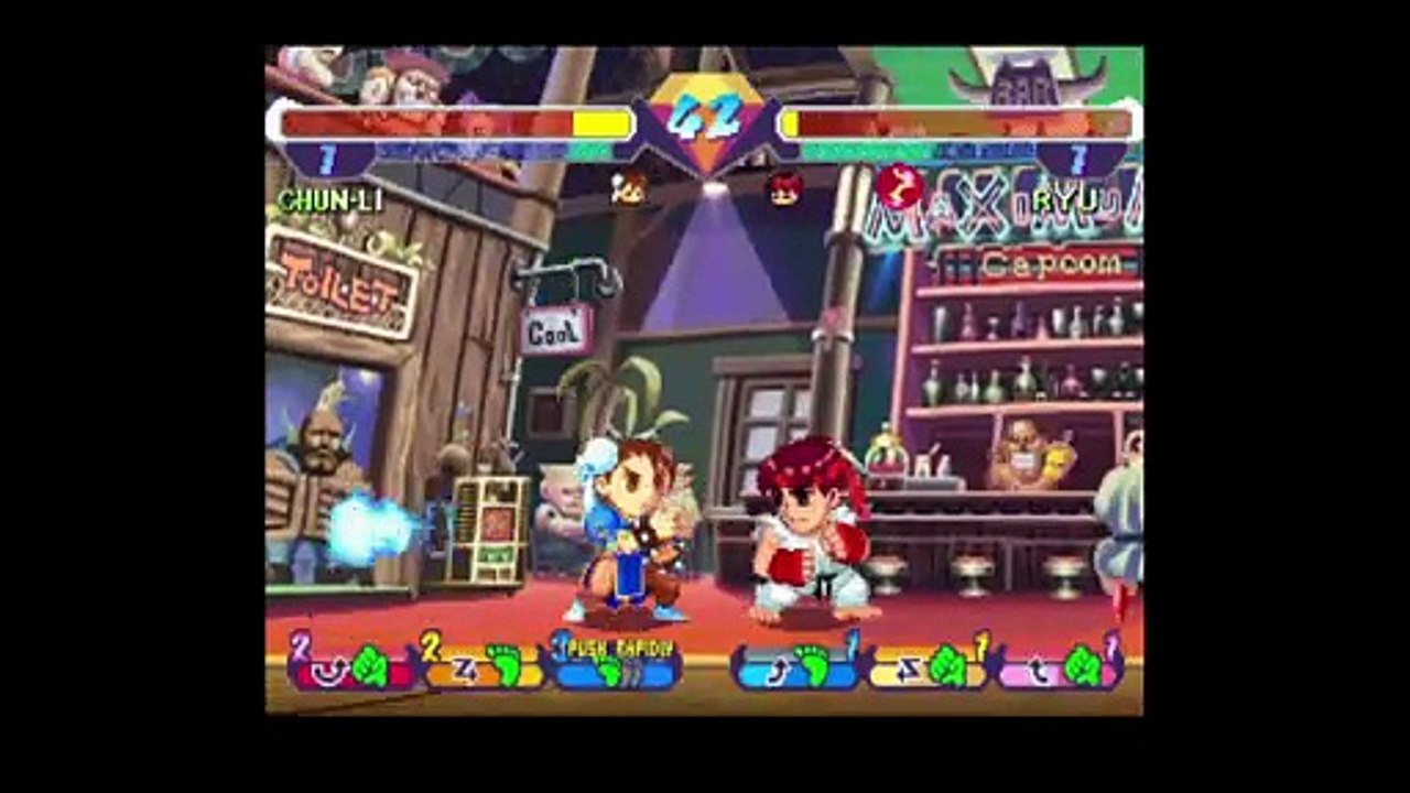 Super Gem Fighter Mini Mix PSOne - Chun-li Edit Fighter Mode #1 - #ArcadeFighter  - RJ ANDA