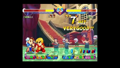 Super Gem Fighter Mini Mix PSOne - Chun-li Edit Fighter Mode #6 - #ArcadeFighter  - RJ ANDA