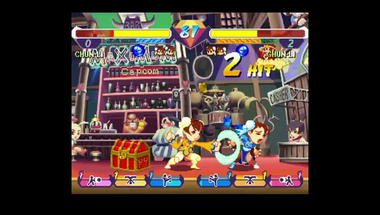 Super Gem Fighter Mini Mix PSOne - Chun-li Edit Fighter Mode #8 - #ArcadeFighter  - RJ ANDA