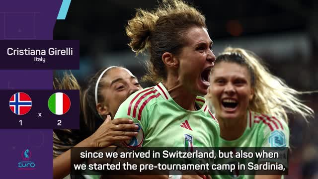 'The only important thing' - Italy hero Girelli delighted to reach Euro semi-finals