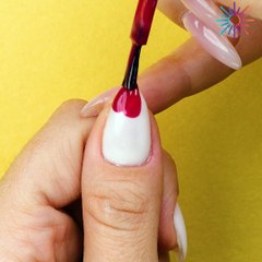 Get artsy with cute nail drips 🎨💅