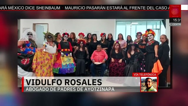 Abogado de los padres de Ayotzinapa se pronuncia ente destitución de Rosendo Gómez Piedra