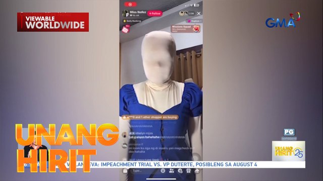 Viral Live Seller na si Miss Nofez, may pa-face reveal sa Unang Hirit! | Unang Hirit