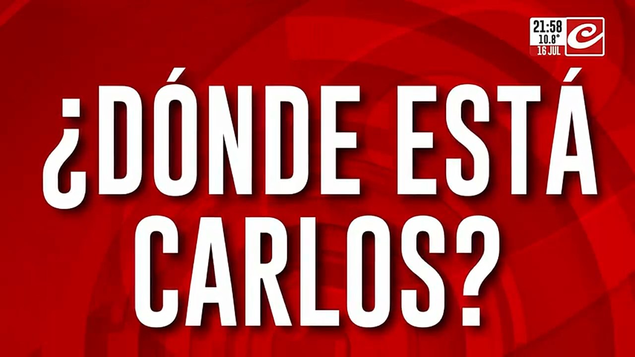 ¿Donde está Carlos?