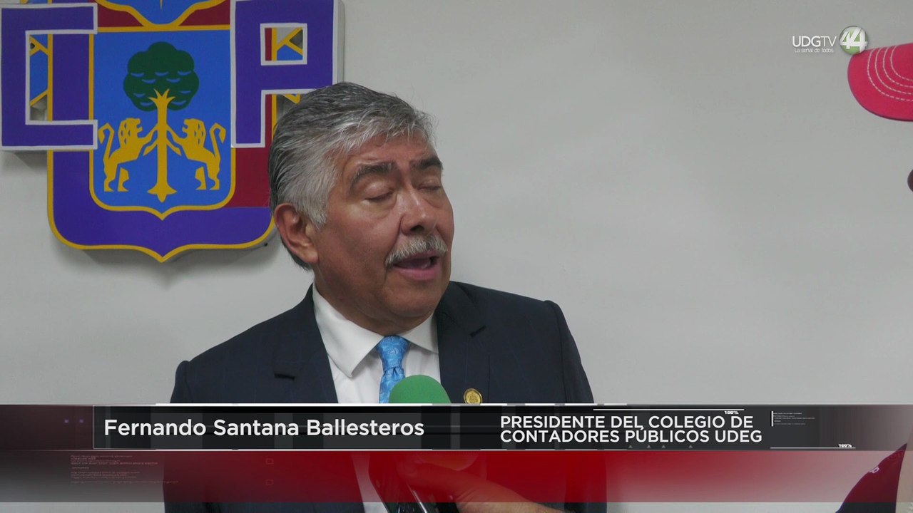 Nuevo presidente del Colegio de Contadores de la UdeG plantea fortalecer formación estudiantil