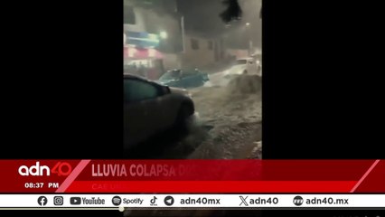 🚨¡Última Hora! Intensa lluvia colapsa el drenaje de Tlalpan y Xochimilco