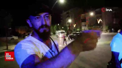 Nevşehir'de çarpışan lüks araçtan biri takla attı