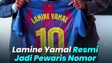 Lamine Yamal Resmi Jadi Pewaris Nomor Punggung Legendaris Barcelona