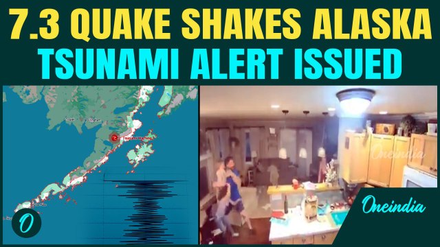 Sirens BLAZE As 7.3-Magnitude Quake Strikes Alaska, MAJOR Tsunami Warning Issued | U.S News