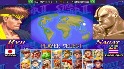 街霸2X RAC | Flavio.Ryu VS Nostradamusss 2025-7-17 FT5