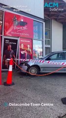 Car crashes into shop at DTC - The Courier - July 17, 2025