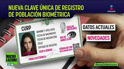 Publican en el DOF la nueva CURP biométrica: estos son los cambios que trae