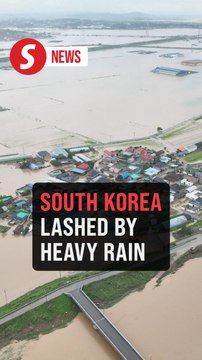South Korea lashed by heavy rain, more than 100 evacuated