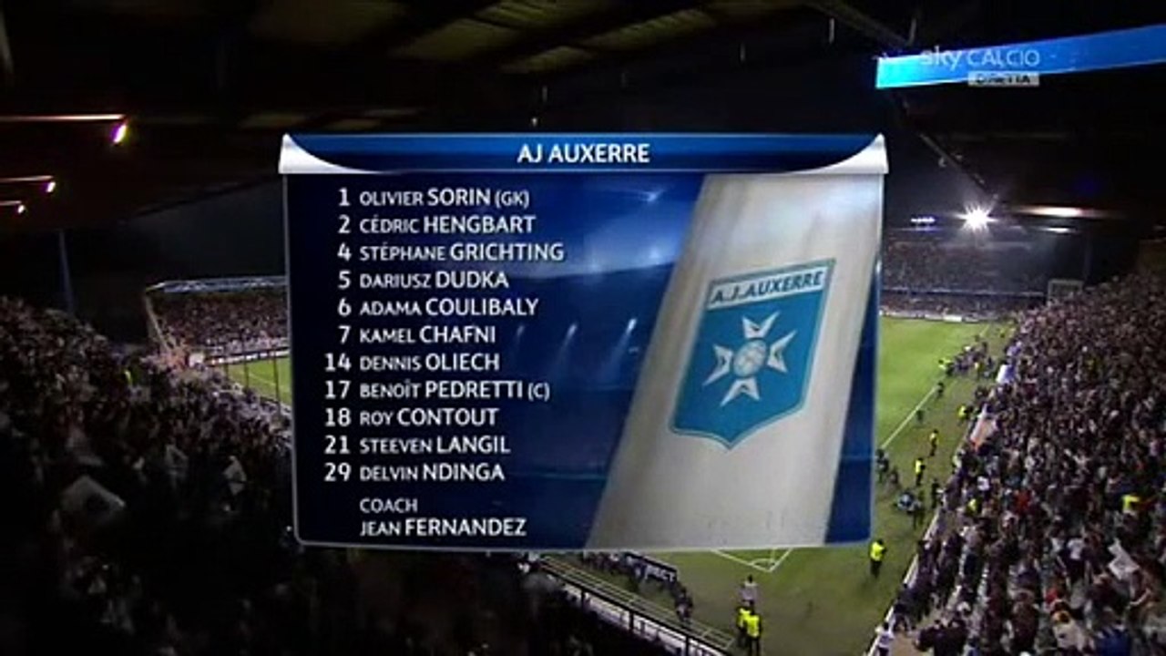 28/9/2010 A.J. Auxerre- Real Madrid (0-1) Champions League