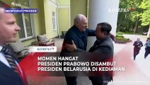 Momen Hangat Prabowo Bertemu Lukashenko saat Kunjungan ke Belarusia