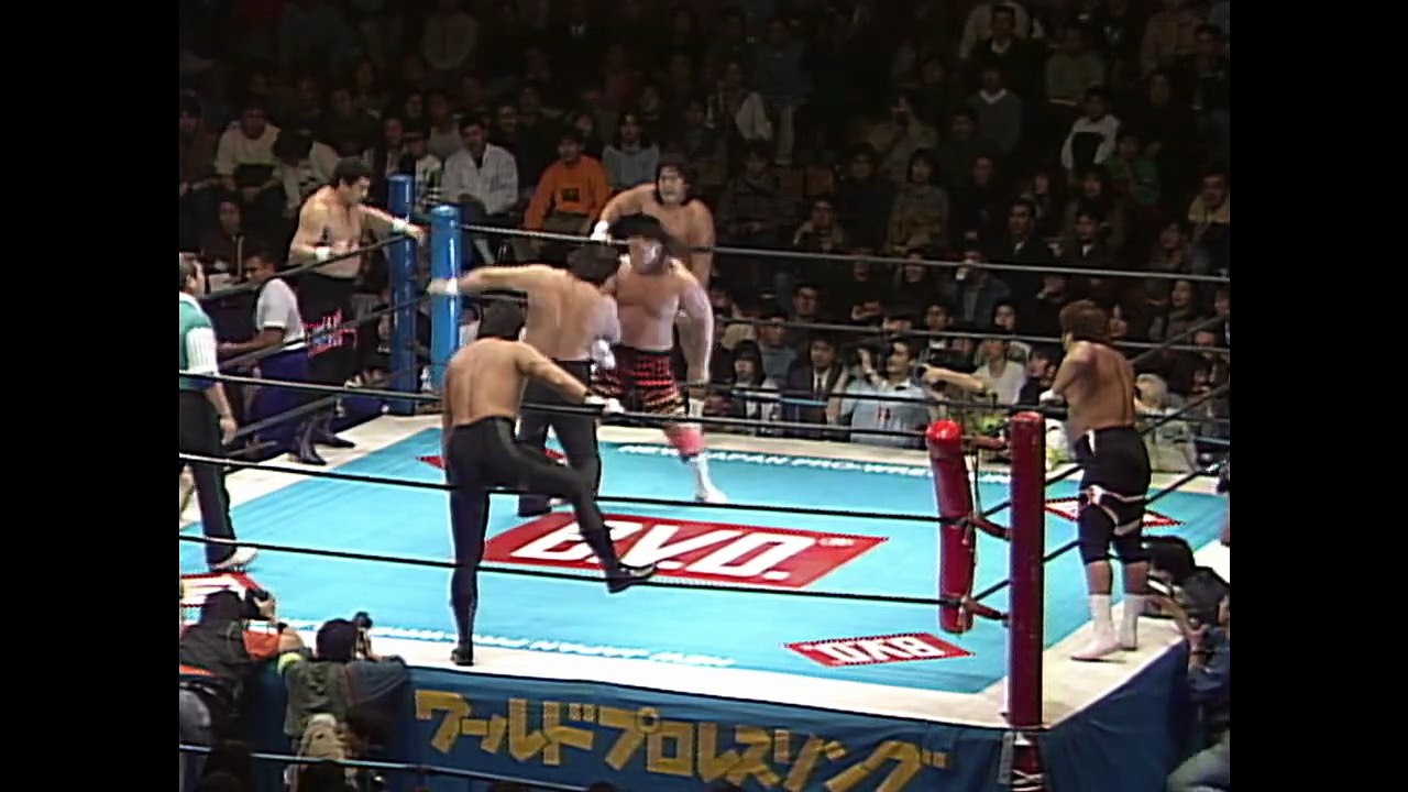 Masahiro Chono, Hiroyoshi Tenzan & Hiro Saito vs. Riki Choshu, Shinya Hashimoto & Atsushi Hirata (2/12/1995)