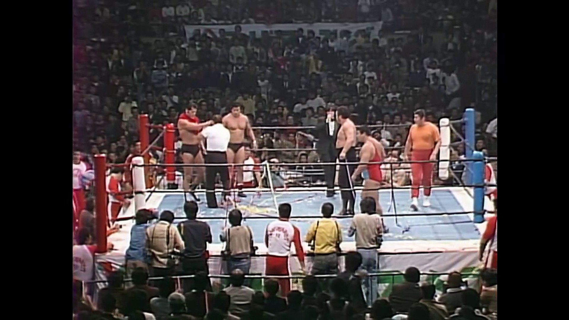 Antonio Inoki & Tatsumi Fujinami vs. Rusher Kimura & Animal