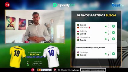 Suecia e Inglaterra por un puesto en Semis